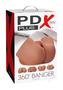Pdx Plus 360 Banger Multi Position Masturbator - Caramel